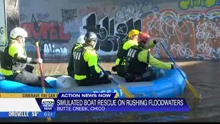 Butte County first responders train in Chico on water rescues