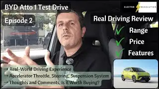 BYD Atto 1 Test Drive Australia EPISODE 2 | Real Driving Review, Range, Price & Features