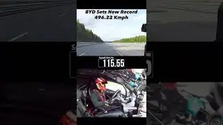 BYD fastest in the world at 496.22 Kmph