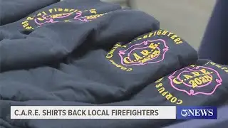 C.A.R.E. shirts back local firefighters