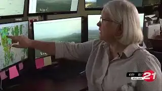 C.O. lightning strikes tracked, on map and cameras