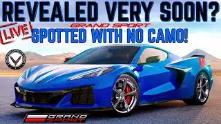 C8 Grand Sport SPOTTED without CAMO confirming ADMIRAL BLUE coming back!