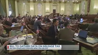 CA legislators debate over bill to gather data on mileage tax