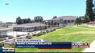 Cabrillo College board votes to delay renaming until 2028
