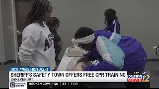Caddo Parish puts on free course about CPR and first-aid