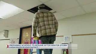 Caddo Parish Schools Prepare For Students Return After Winter Storm
