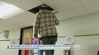 Caddo Schools works to repair heating systems after storm