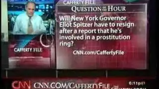 Cafferty File: Should Spitzer Resign?