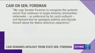 CAIR Demands Apology from State Sen  Foreman KTVB NBC7