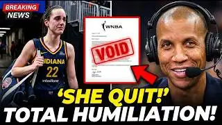 Caitlin Clark SHOCKING EXIT After Reggie Miller HUMILIATES Her!