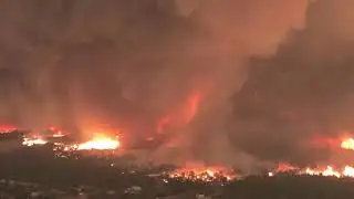 CAL Fire Helicopter Captures Video of Carr Fire Tornado