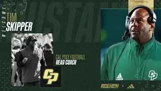 Cal Poly Introduces New Head Football Coach Tim Skipper