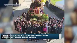 Cal Poly’s Rose Parade float awarded Extraordinaire Award