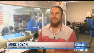 Cal Poly shows off LightSail cubesat before summer launch