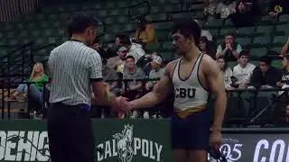 Cal Poly vs. Cal Baptist, Wrestling Highlights -- Dec 20th, 2025