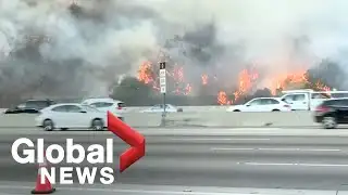 California continues to battle several major wildfires