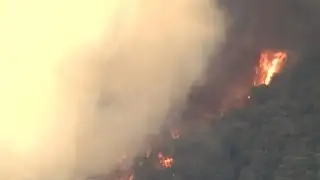California crews battle several large wildfires amid drought