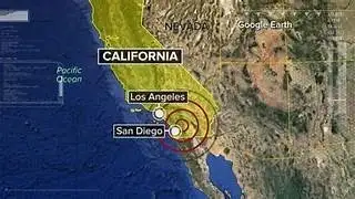 California Earthquake  4 9 Magnitude