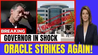California Governor ERUPTS After Oracle Announces MASSIVE Exit! | Norah O’Donnell