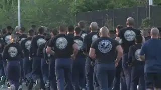 California Highway Patrol cadet run