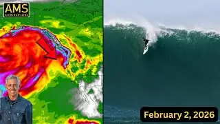 California Rain Ahead 🌧️ | Huge Mavericks Surf & Extreme King Tides