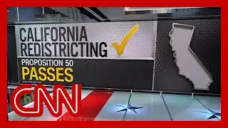 California to approve Proposition 50 redistricting push, CNN projects