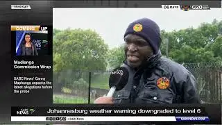 Call for vigilance as heavy rains batter Gauteng