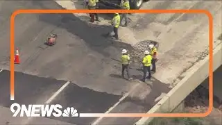 Callers warned CDOT about I-70 pothole 24 hours before road closure