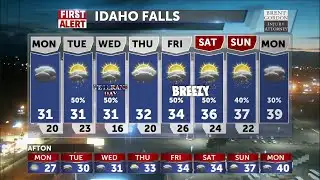 Calm and cold Monday ahead of returning snow