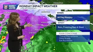 Calm, sunny Sunday ahead of wintry mix Monday