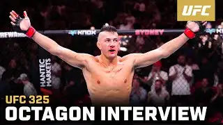 Cam Rowston Octagon Interview | UFC 325