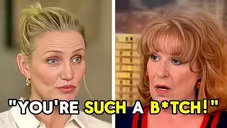 Cameron Diaz KICKED Off The View After Viral Clash With Joy Behar