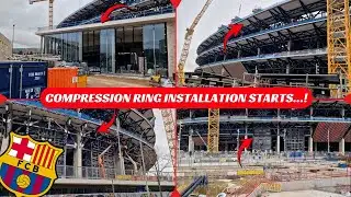 Camp Nou Construction Update | Roof, Stairs & Façade Progress | Espai Barça Tracker