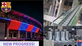 Camp Nou Is Transforming Fast! Glass Walls, Third Tier Progress & Roof Prep | January 2026 Update