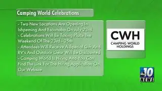 Camping World Holdings To Open Two New Locations