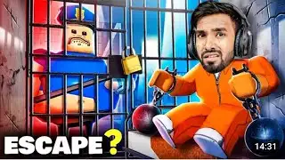 CAN I ESCAPE FROM THIS SCARY PRISON | TECHNO GAMERZ 