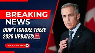 CANADA 2026 ALERT 🚨 New Pension Rules & Driving Law Changes Every Senior Must Know Now