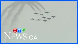 Canadian Air Forces Snowbirds soaring over Barrie next summer