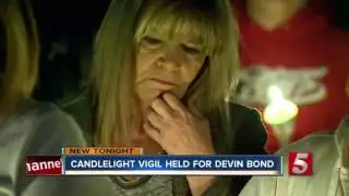 Candlelight Vigil Held For Missing Teen Devin Bond