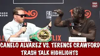 Canelo Alvarez vs. Terence Crawford Trash Talk Highlights