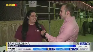 Canfield Fair holds first day Wednesday- Sam Colonna, 4H Advisor