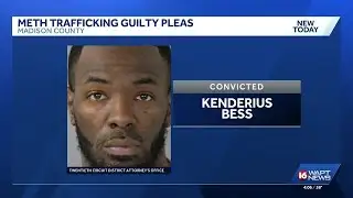 Canton man sentenced for trafficking meth