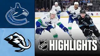 Canucks vs. Mammoth | NHL Highlights | February 02, 2026