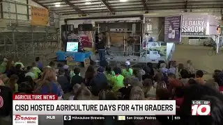 Canyon ISD hosts Agriculture Days for 4th grade students