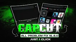CapCut 16.6.0 No Internet Problem Fix 😱 | CapCut Not Working Solution 2026
