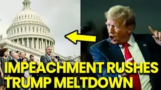 Capitol ERUPTS as Impeachment Papers RUSH in Trump SCREAMS in Rage!!