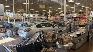 Car plows into Athens Kroger, injuring 4, police say