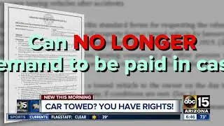 Car towed? What rights do you have?