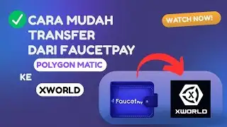 Cara Transfer POLYGON Dari Dompet Faucetpay ke apk XWORLD