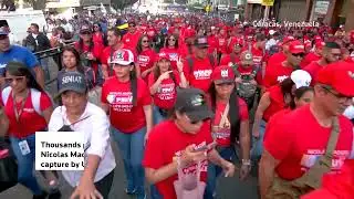 Caracas protests call for Maduro